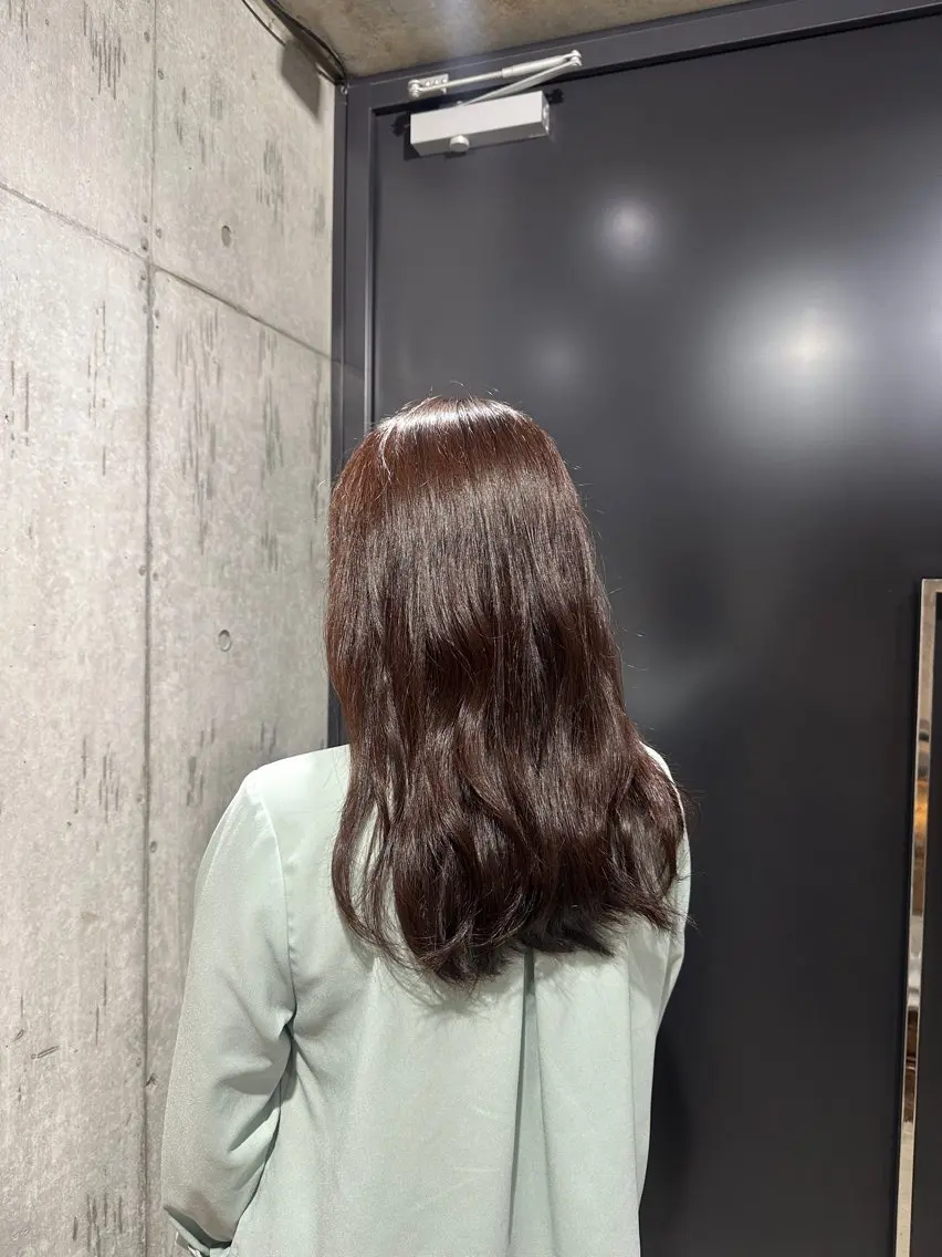 セミロング 中里 凜/無料カット 🎀/自由が丘のヘアスタイル