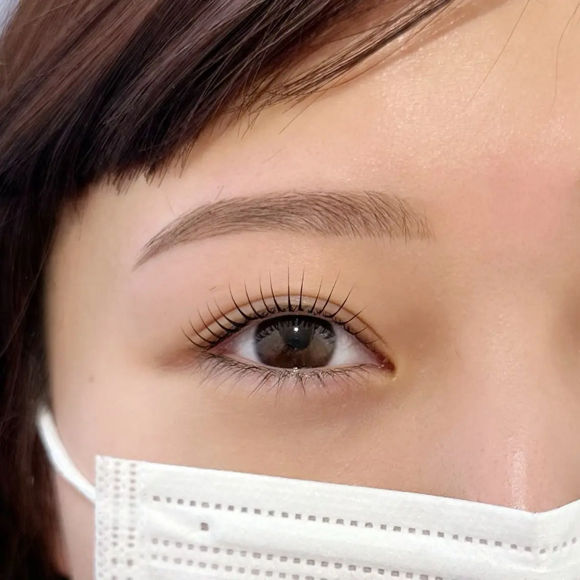 【大人気✨セットメニュー🫧眉毛ワックス+似合わせまつ毛パーマ】 《仕上げメイク付》 9000円▷7990円の写真