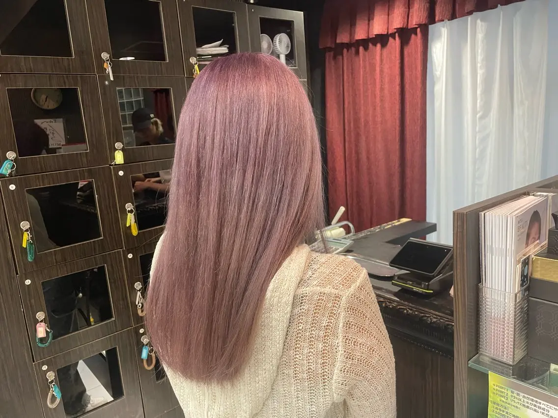 ミディアム ヘアカラー 量産ヘアセット/ ヘアメAyakaのヘアスタイル