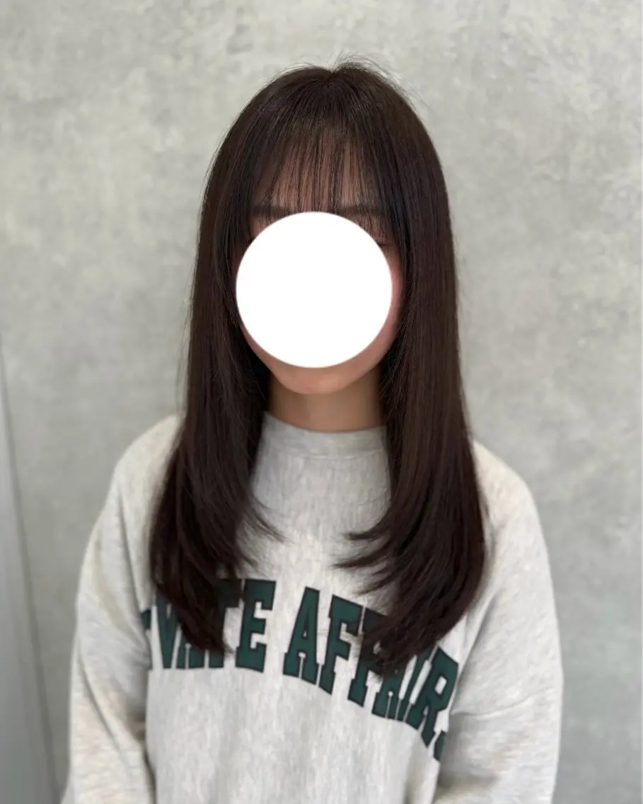 カット✂️➕顔周り縮毛矯正💇‍♀️の写真