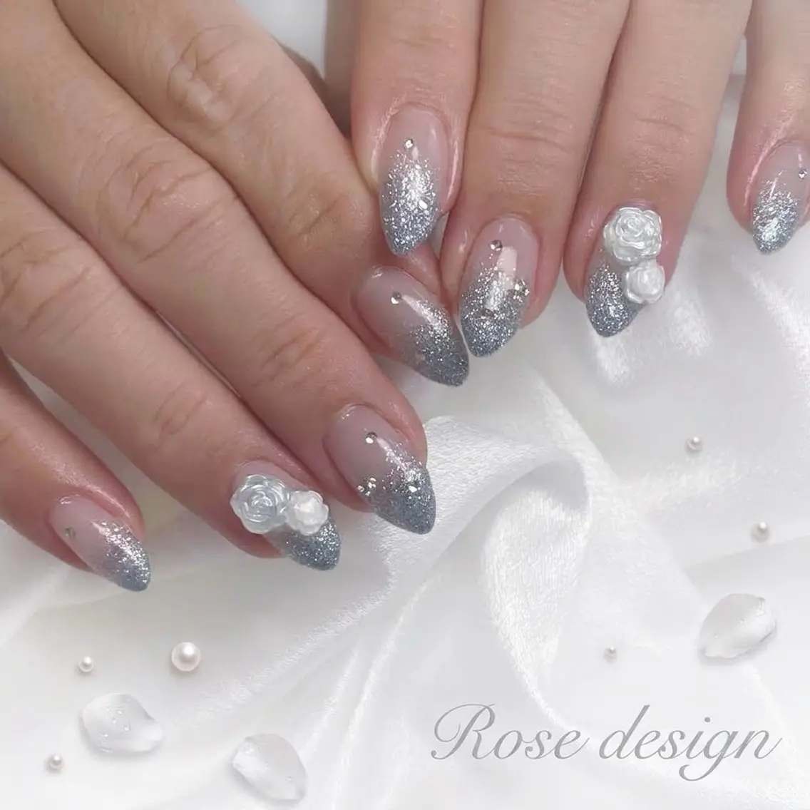 ネイル シンプルネイル moon nail なぁちゃんのネイルデザイン