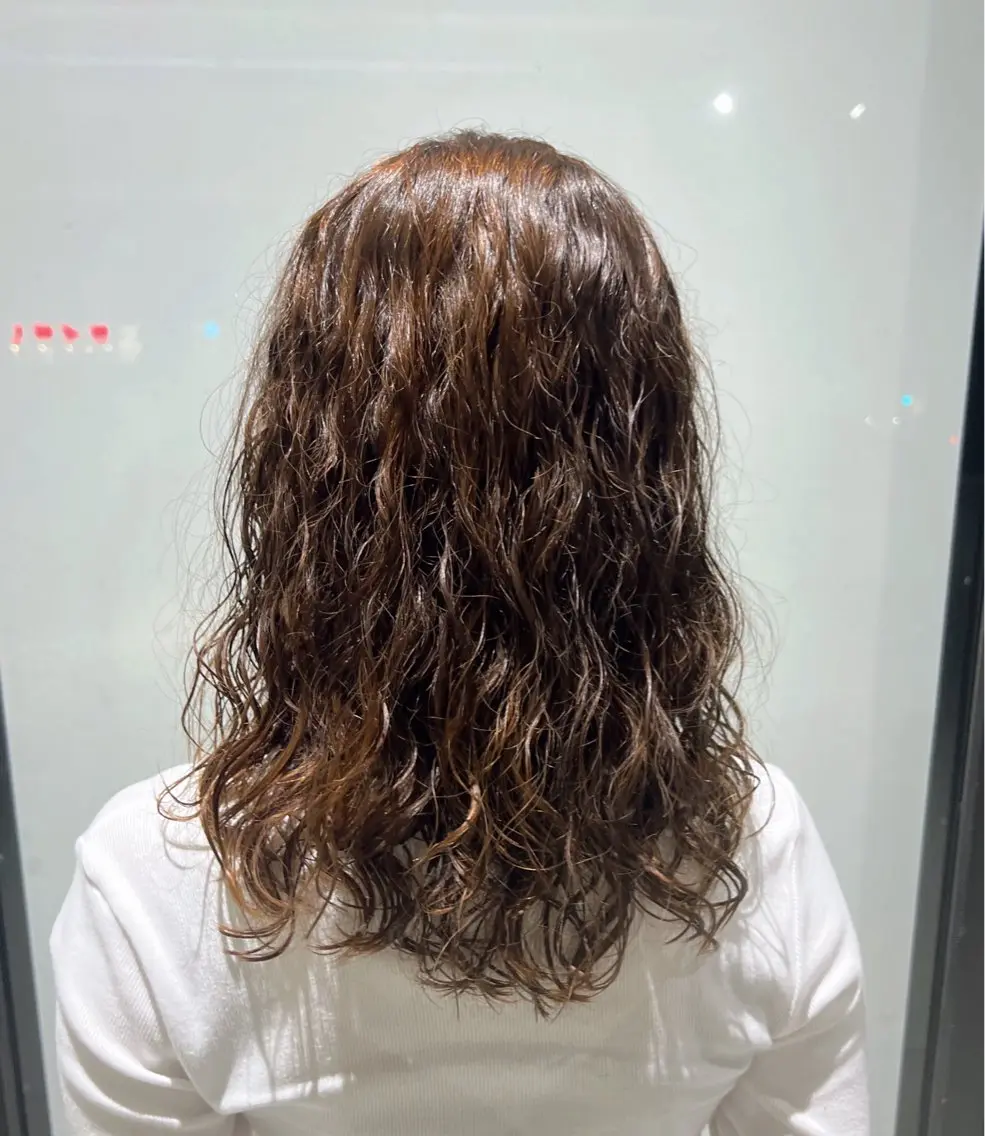 ✨カット無料✨カット（レディース）＋パーマ＋ブローの写真