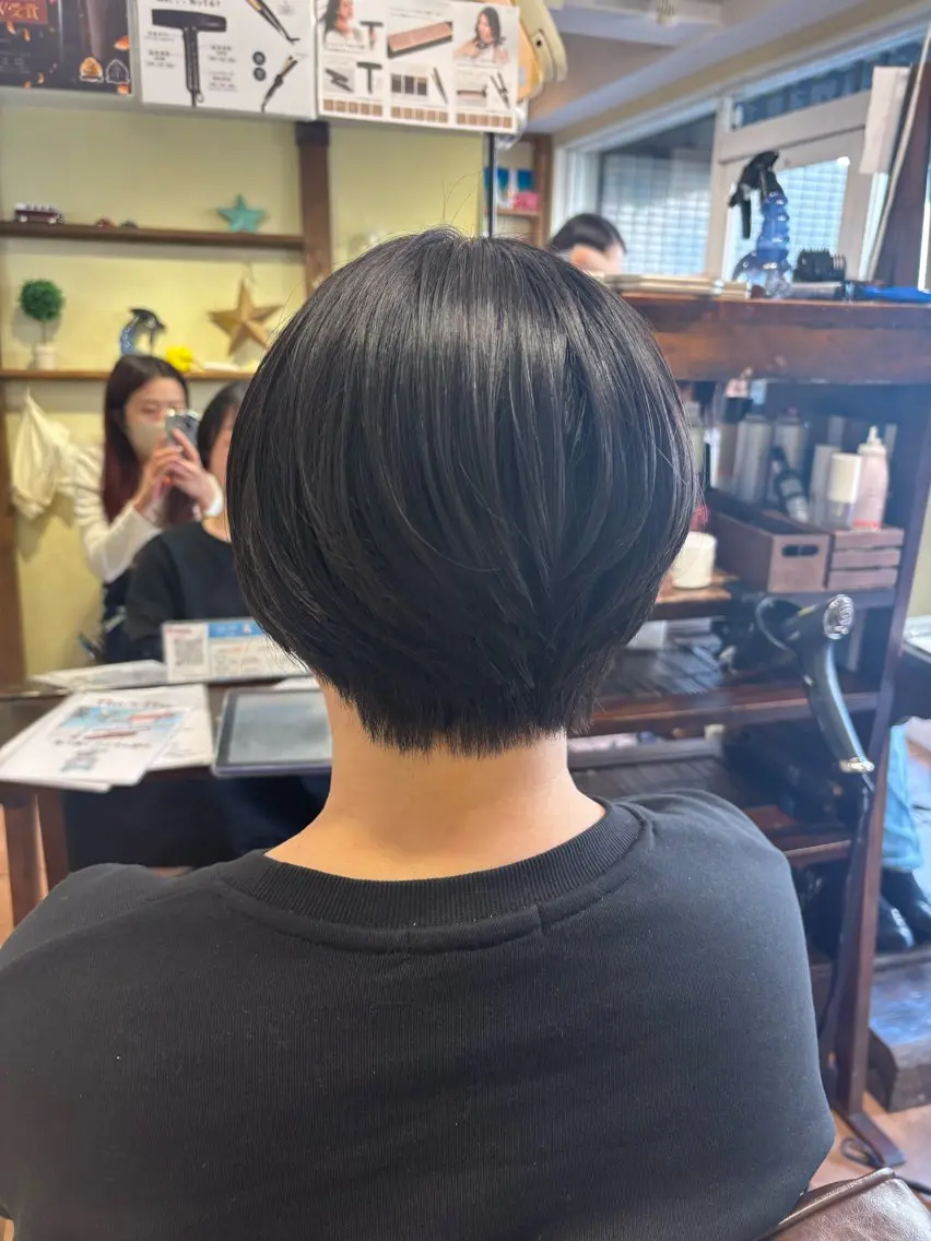 ショート つばた みゆ🦋のヘアスタイル