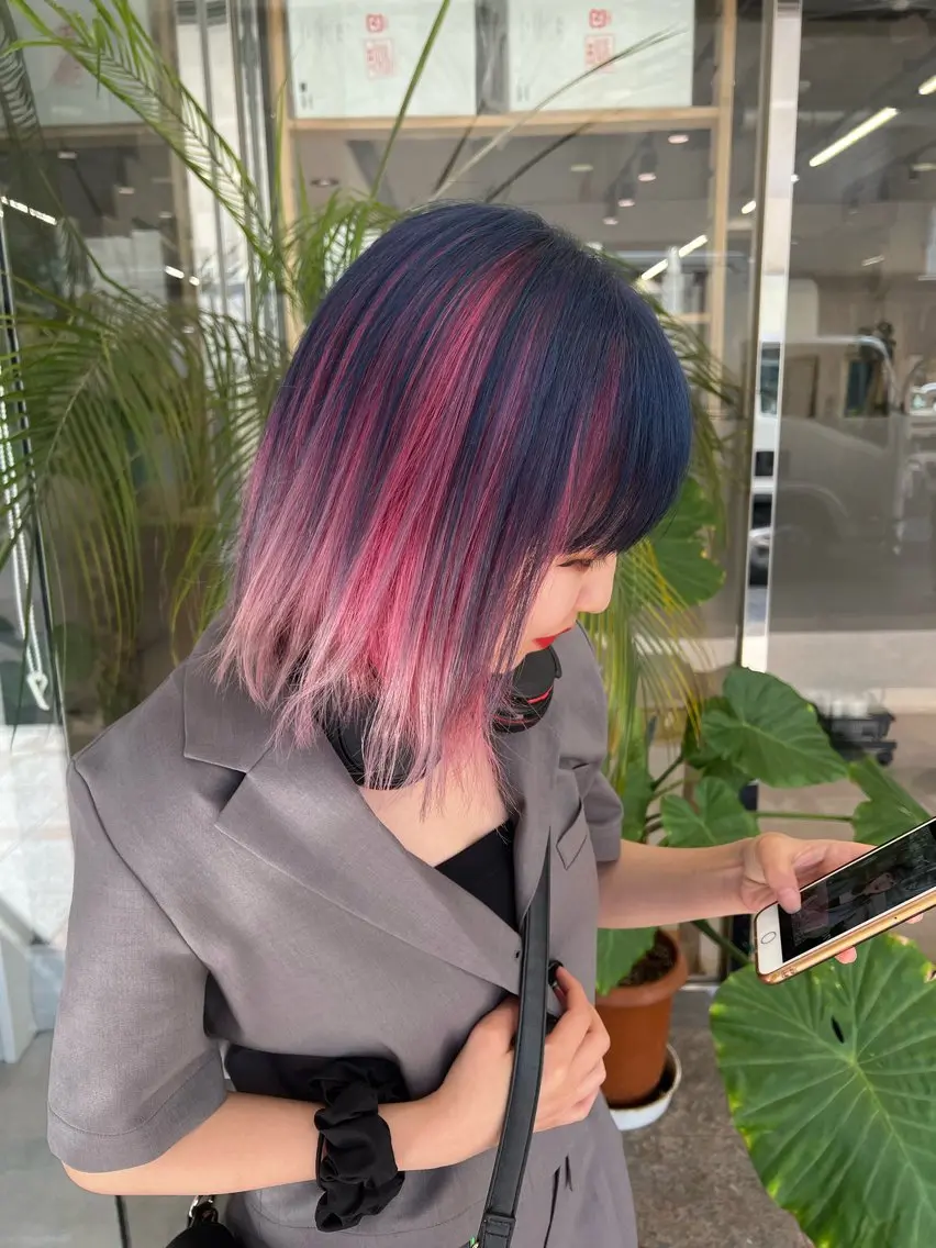 ショート カラー ヘアカラー トリートメント 🍀お悩み改善憧れの 美髪 小林風雅のヘアスタイル