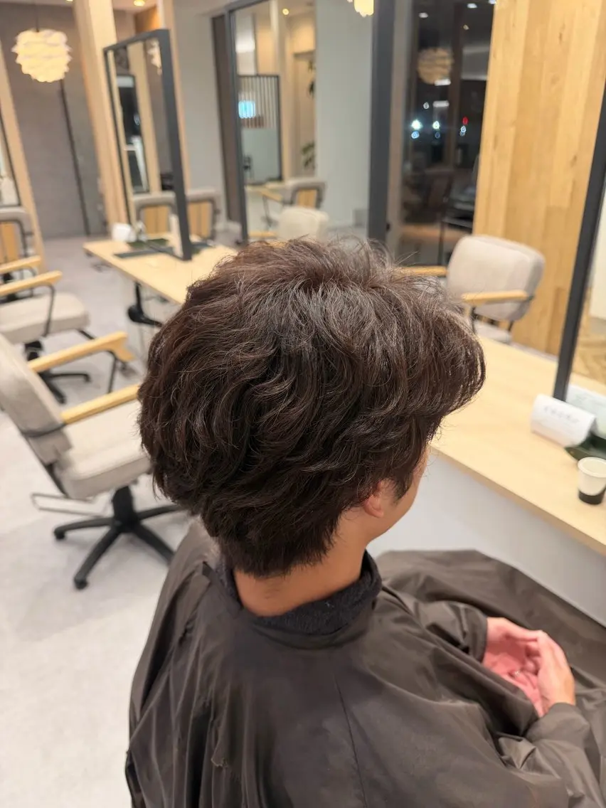 メンズ メンズパーマ メンズスタイル/渡邊 優人のヘアスタイル