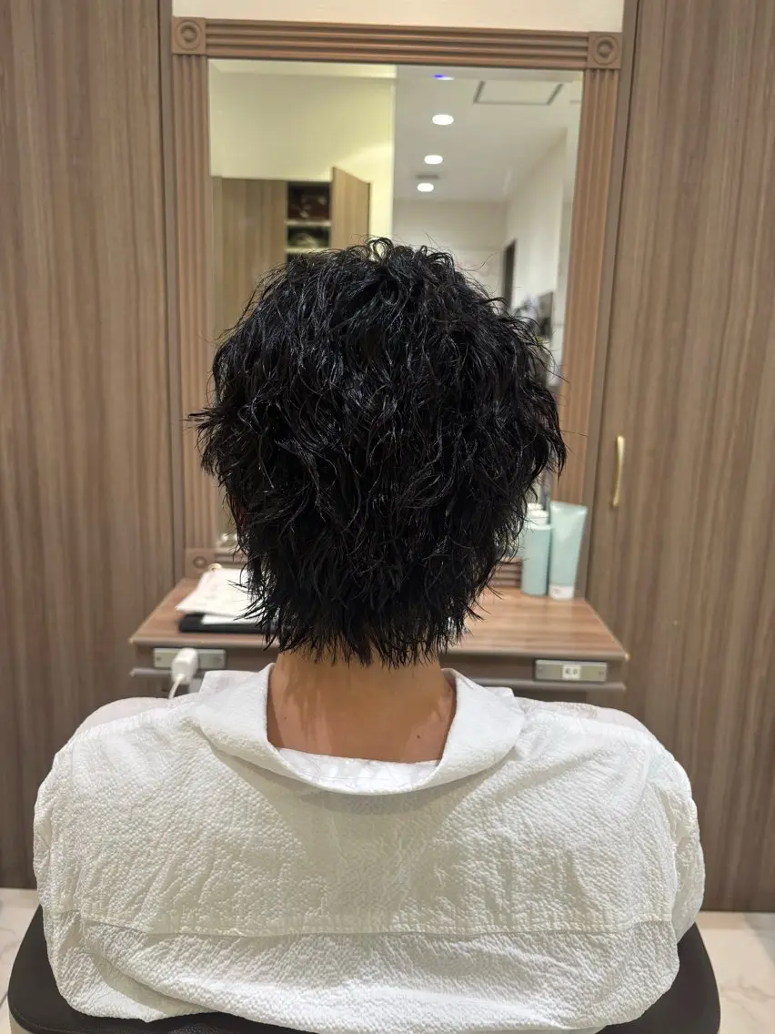 パーマ メンズ カット パーマ 山田玲碧 🎀メンズカット🎀のヘアスタイル