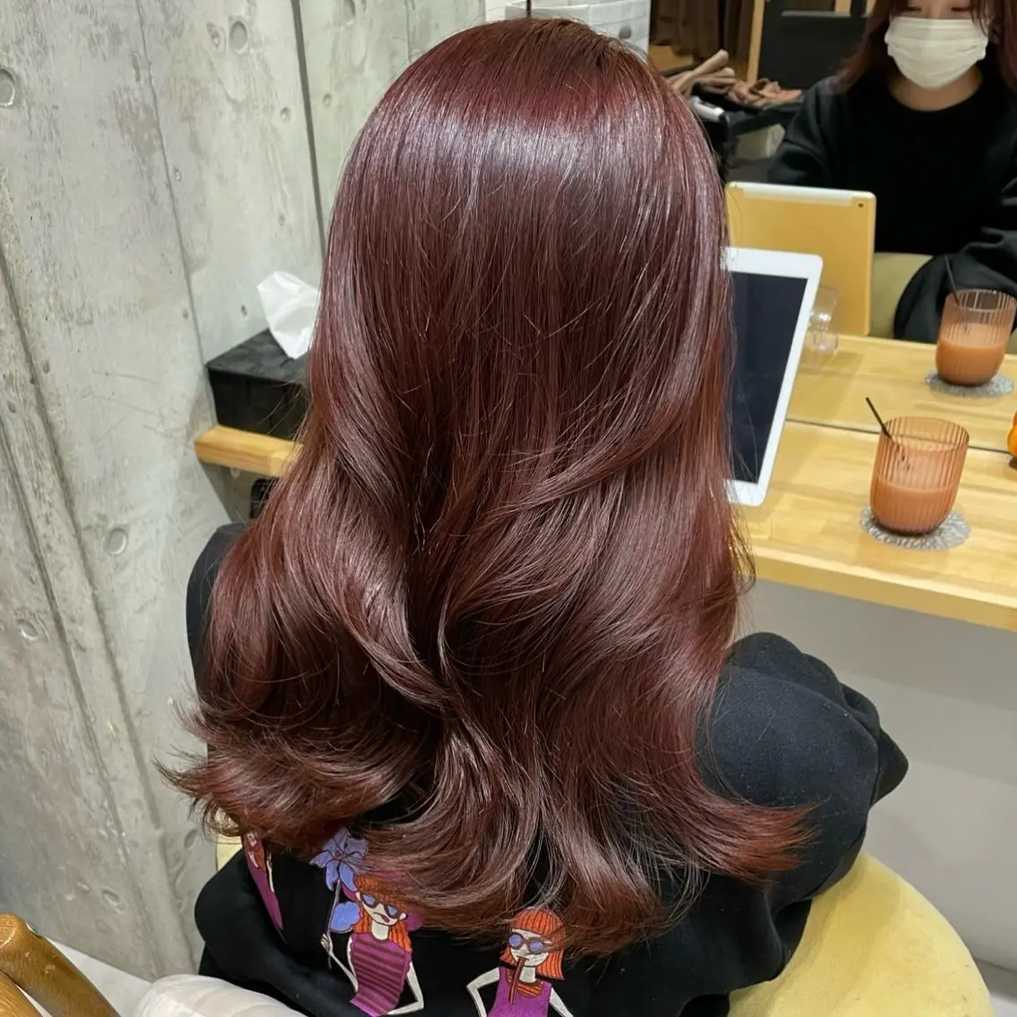 ロング カラー ヘアカラー トリートメント 🎀愛されモテ カラー🎀/moeのヘアスタイル