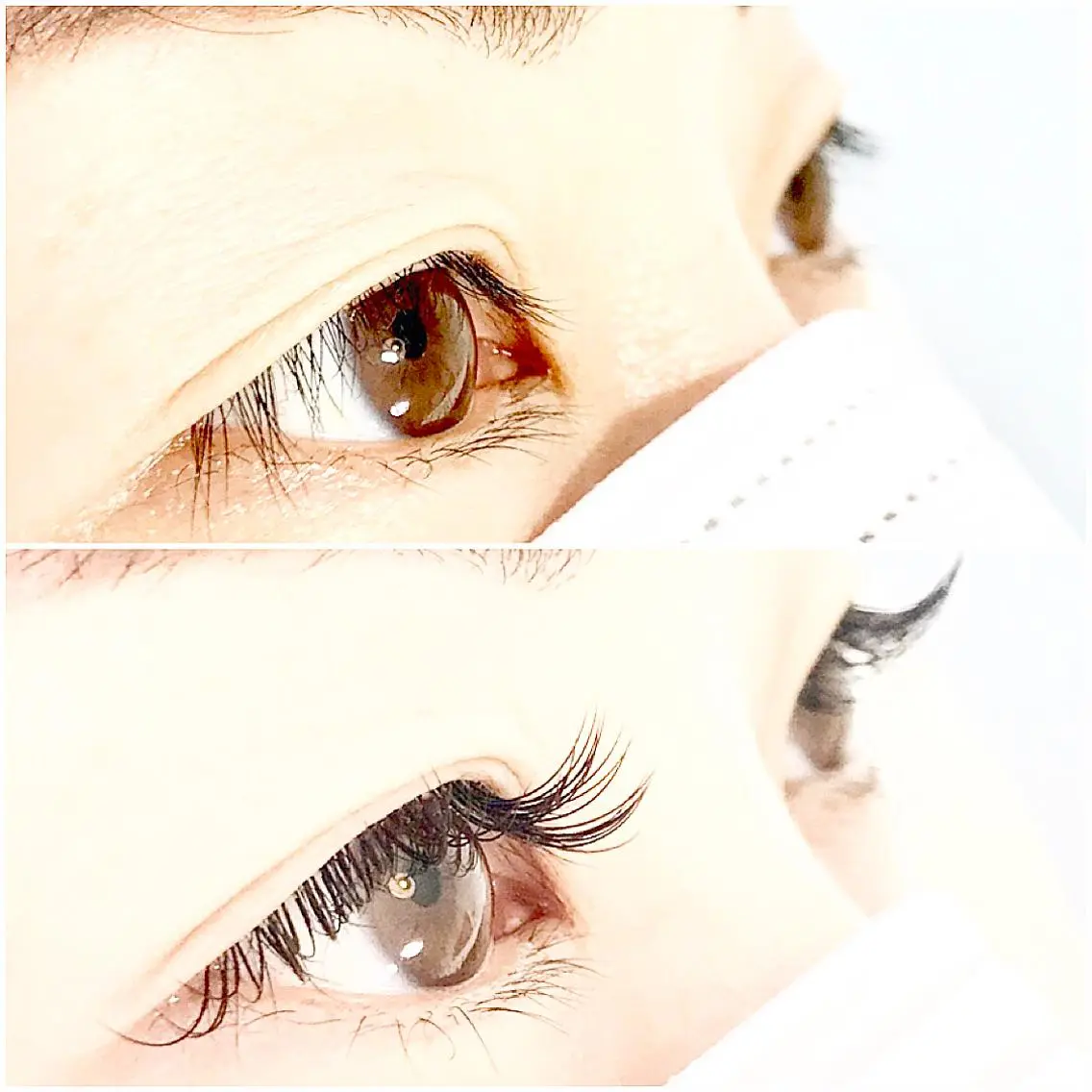 マツエク・マツパ ナチュラル LATTE eyelashのマツエク・マツパデザイン