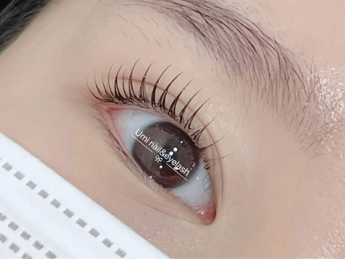マツエク・マツパ 韓国風マツエク まつげパーマ ワンホンマツエク マツパ Umi nail& eyelash ゆみのマツエク・マツパデザイン