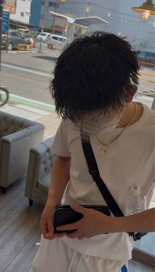 パーマ メンズ メンズパーマ メンズツイストパーマ ツイストパーマ カット パーマ メンズパーマ💈/ ハイトーン🔥翔太のヘアスタイル