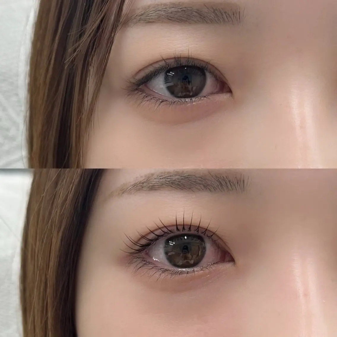 まつ毛パーマ（上下）の写真