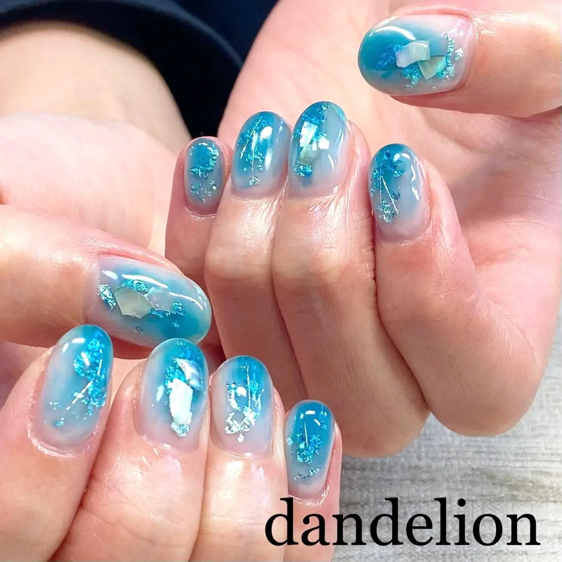 ネイル ハンドネイル ハンドケア dandelion ダンデライオンのネイルデザイン