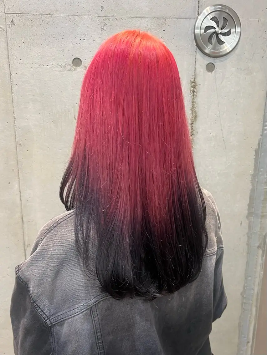 ロング カット ヘアカラー honen RUKAのヘアスタイル