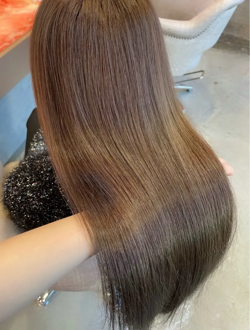 ロング カラー ボブ/透明感カラー 🌿栄🌿kouneのヘアスタイル