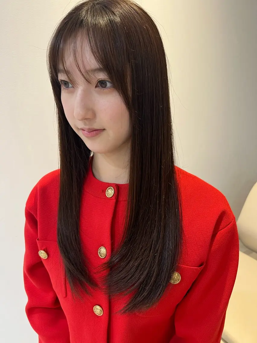ロング カラー ヘアカラー トリートメント ヘッドスパ 🌝ぷる艶ハイトーン 柔らかヘア🍅まあやのヘアスタイル