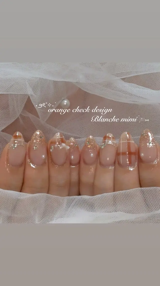 ネイル ハンドネイル Blanche mimi.u_aのネイルデザイン