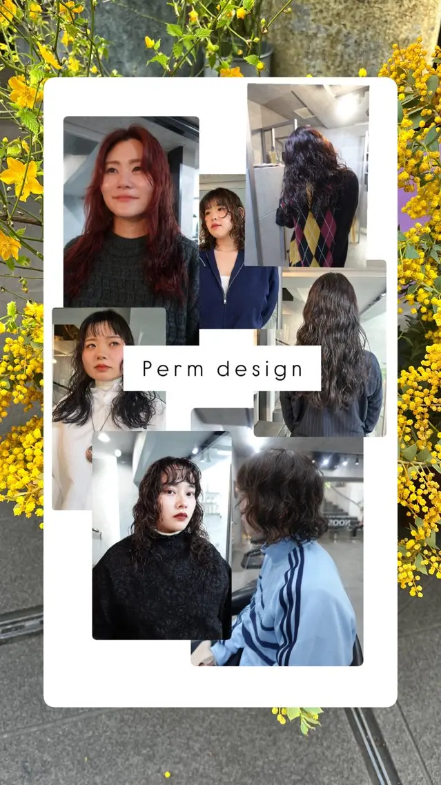パーマ ニュアンスパーマ noos表参道 ナツミのヘアスタイル