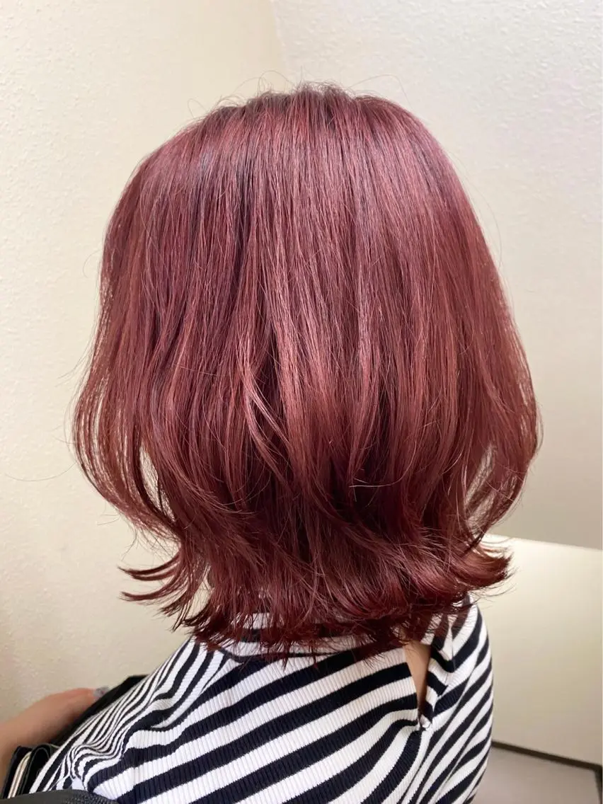 【限定クーポン*43%オフ】カット+ナチュラルブラウンカラー+うる艶TR¥7,800→の写真