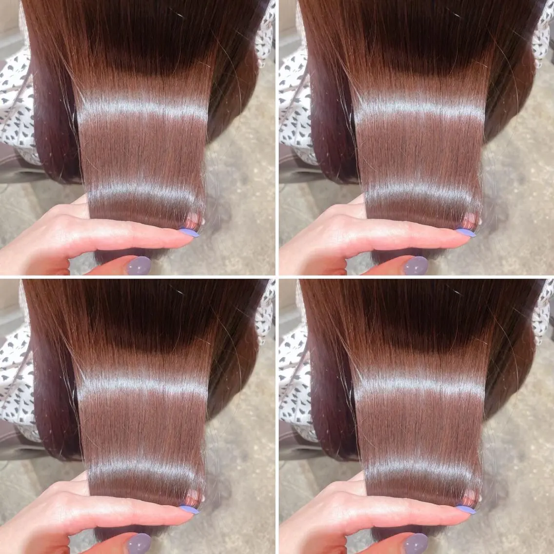 ロング カラー ヘアカラー トリートメント 髪質改善/艶カラー ✝️SAKURAのヘアスタイル