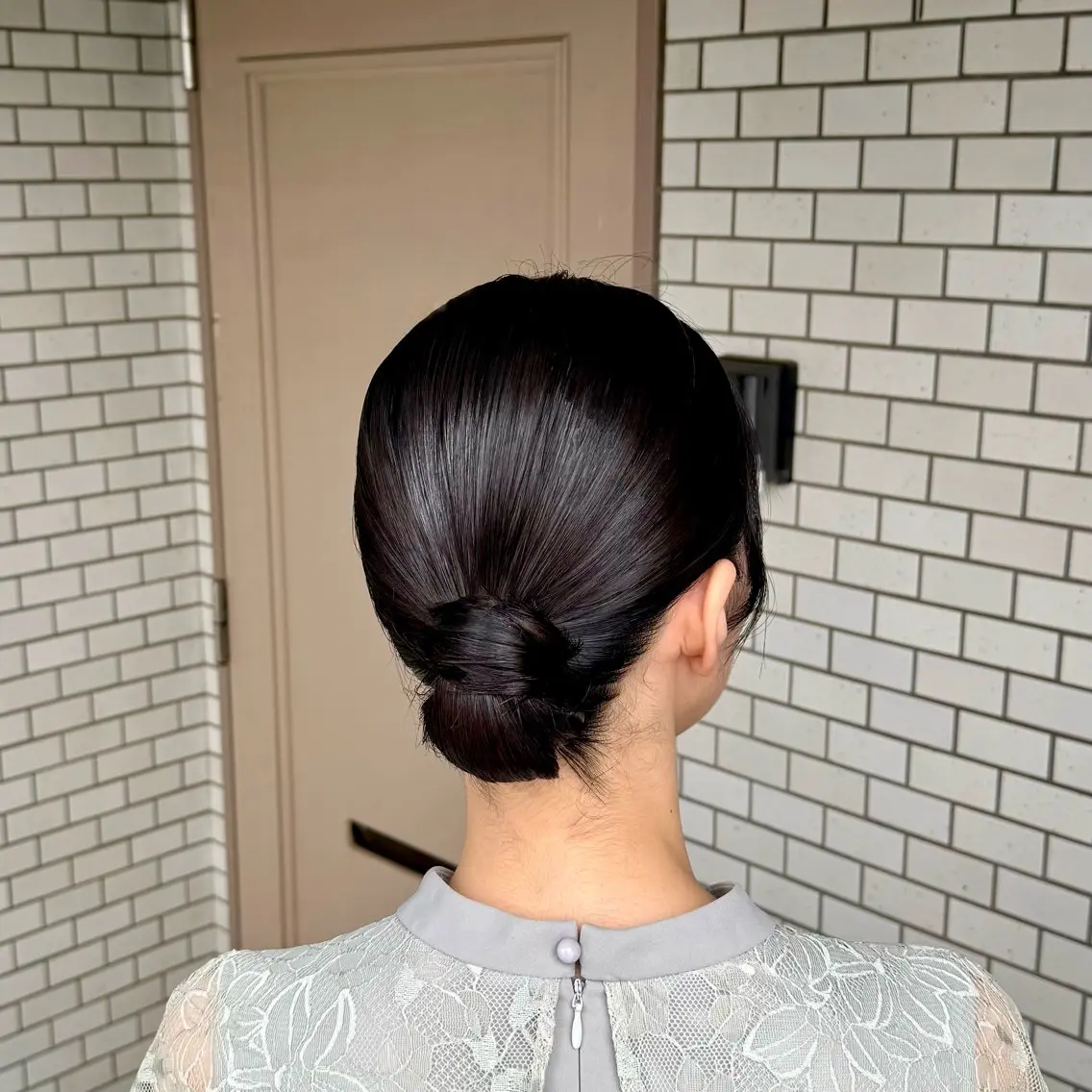 ミディアム ヘアアレンジ 結婚式・ブライダル デート ヘアセット 褒められヘアメイク /‎ボブ女子🐶みおのヘアスタイル