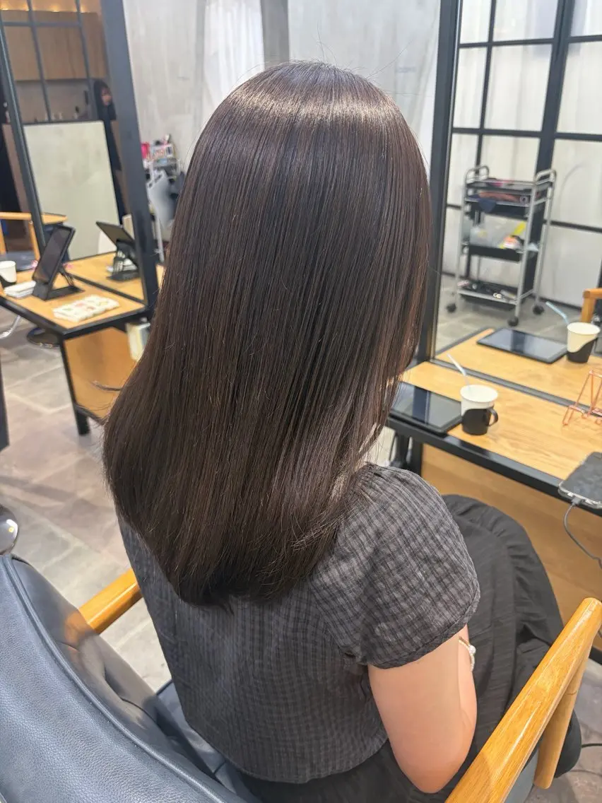セミロング カラー カット ヘアカラー トリートメント アニメオタク美容師/ miharuのヘアスタイル