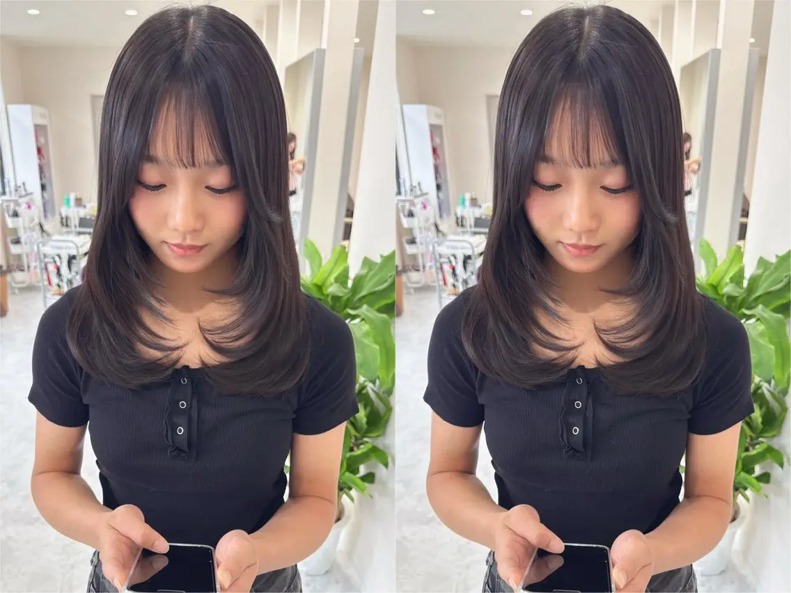 【オープン記念⭐︎】似合わせカット+カラーの写真