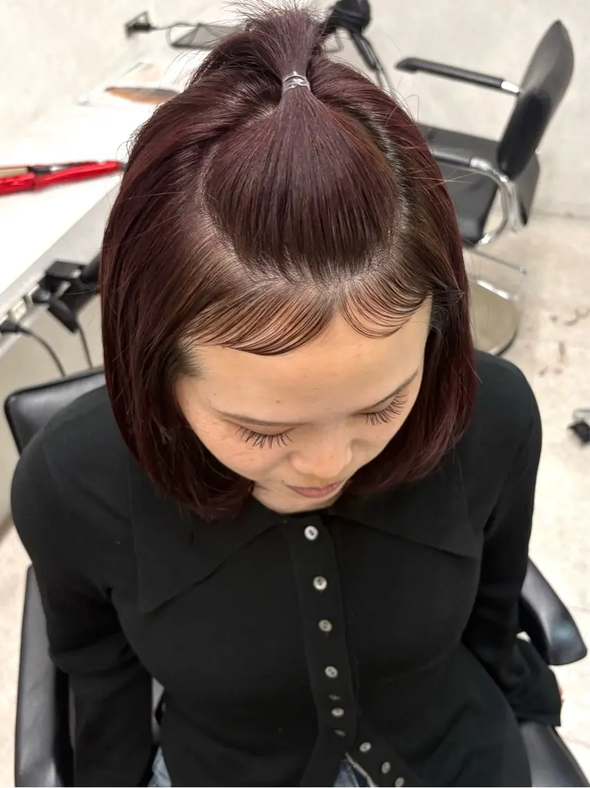ロング カット パーマ ブリーチなしダブル 🪄🎀RIOのヘアスタイル