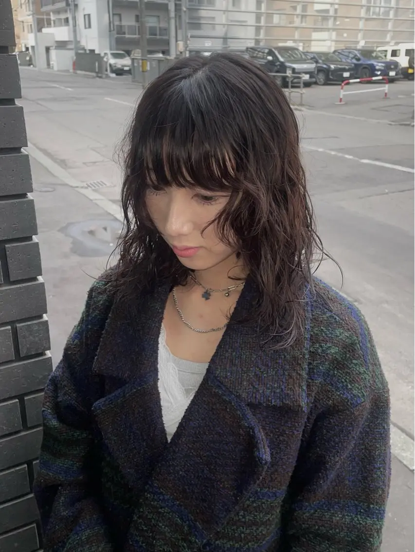 パーマ ニュアンスパーマ パーマ 【sakura..】 札幌ニュアンスパーマのヘアスタイル