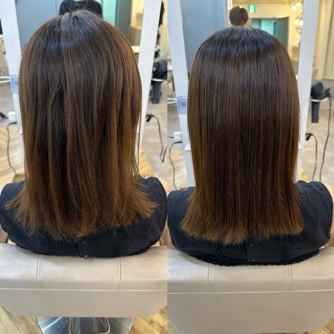 ミディアム 縮毛矯正 縮毛矯正 トリートメント 髪質改善✨ RYOTAのヘアスタイル