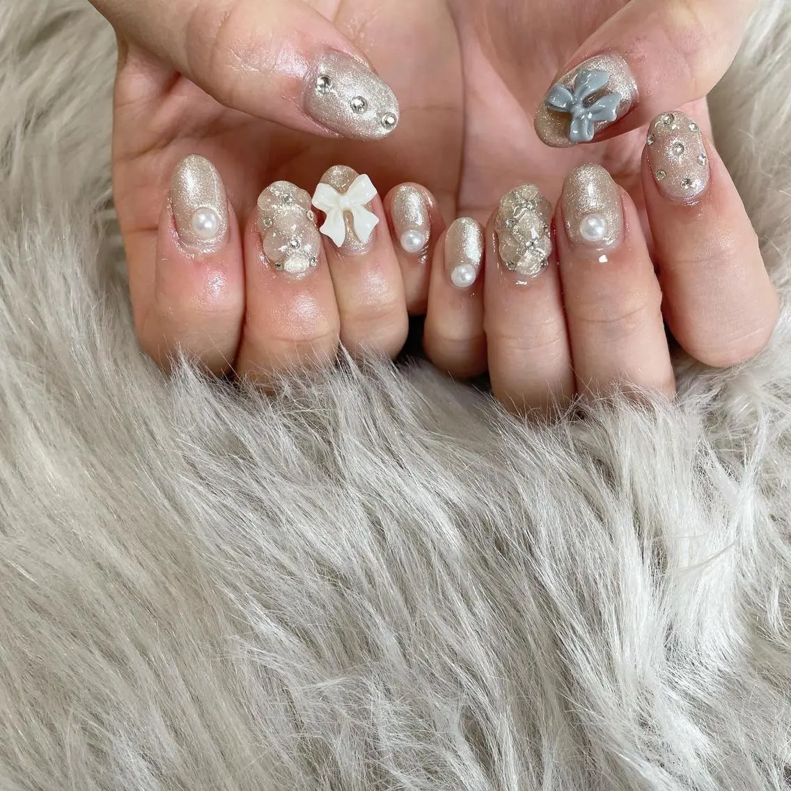 ネイル リボン Nail Salon Gummi.のネイルデザイン