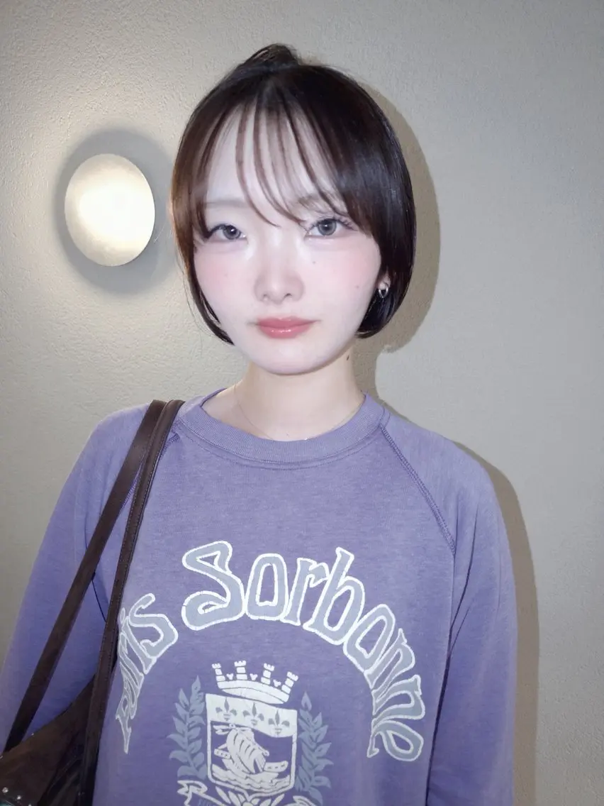ショート カット ヘアカラー YAMADA KOKOROのヘアスタイル