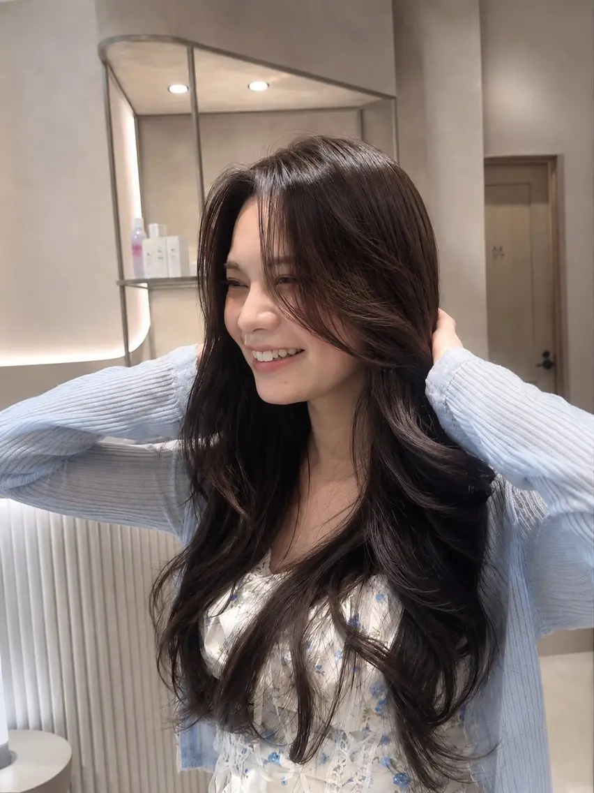 カラー sumire ༊·˚ 透明感/艶colorのヘアスタイル
