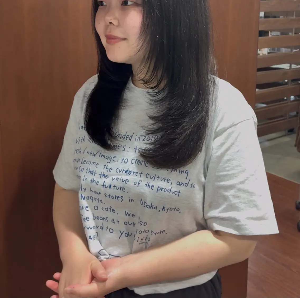 ロング 古川 咲衣のヘアスタイル