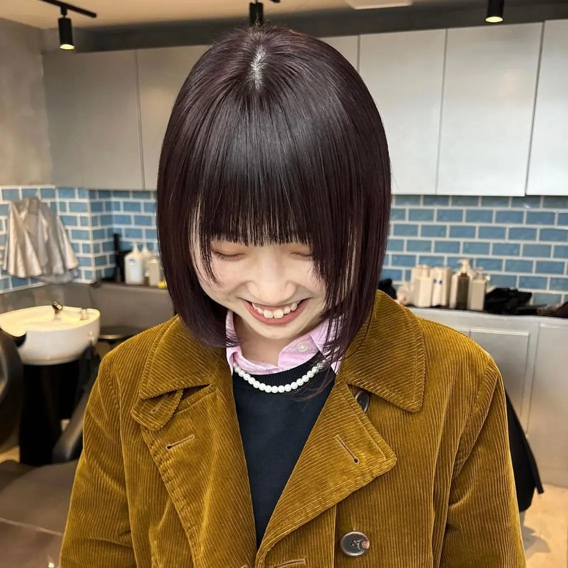 ショート カラー ブラウンカラー おぐらみゆう 🍎ボブ/ショートのヘアスタイル