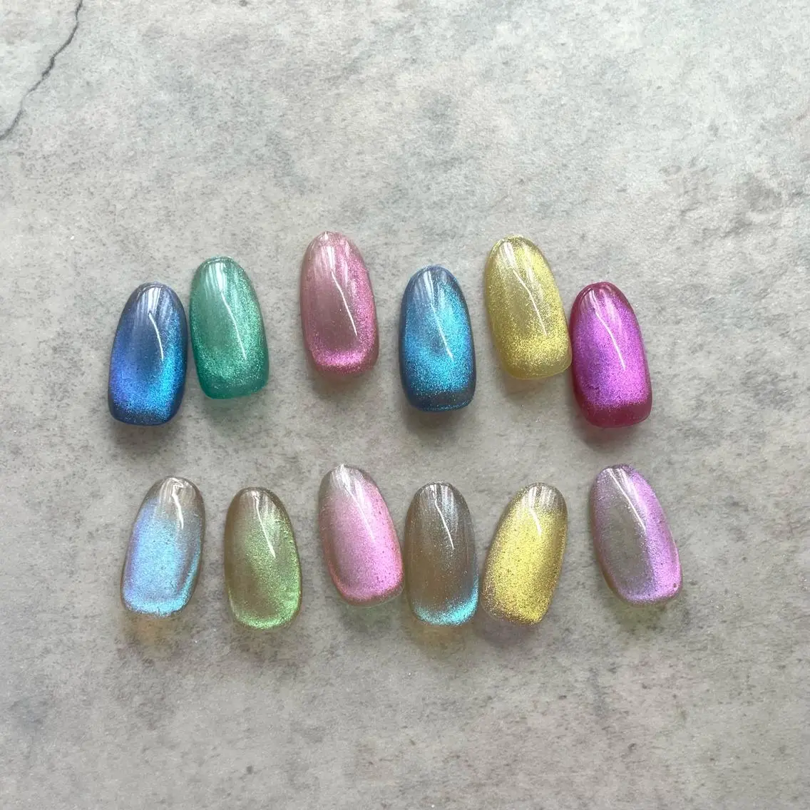 ネイル マグネットネイル yuu nailのネイルデザイン