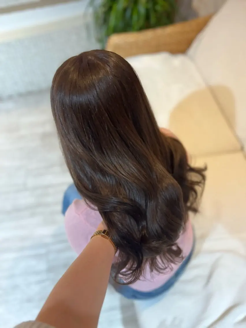 ロング カラー カット ヘアカラー 🩵KUREA🩵 /似合わせカットのヘアスタイル
