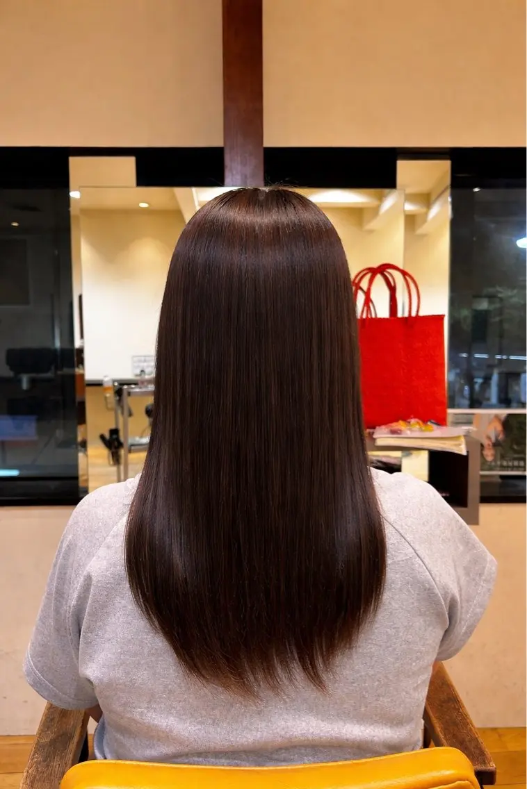 カラー CLAPSコハク モデル募集のヘアスタイル