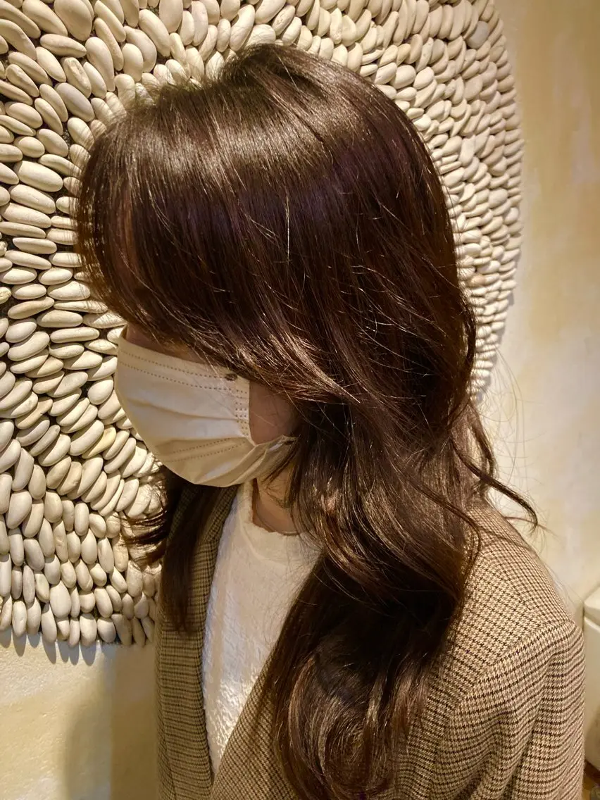 ロング 韓国風ヘア レイヤーカット 🌙パーマ 照井🌙のヘアスタイル