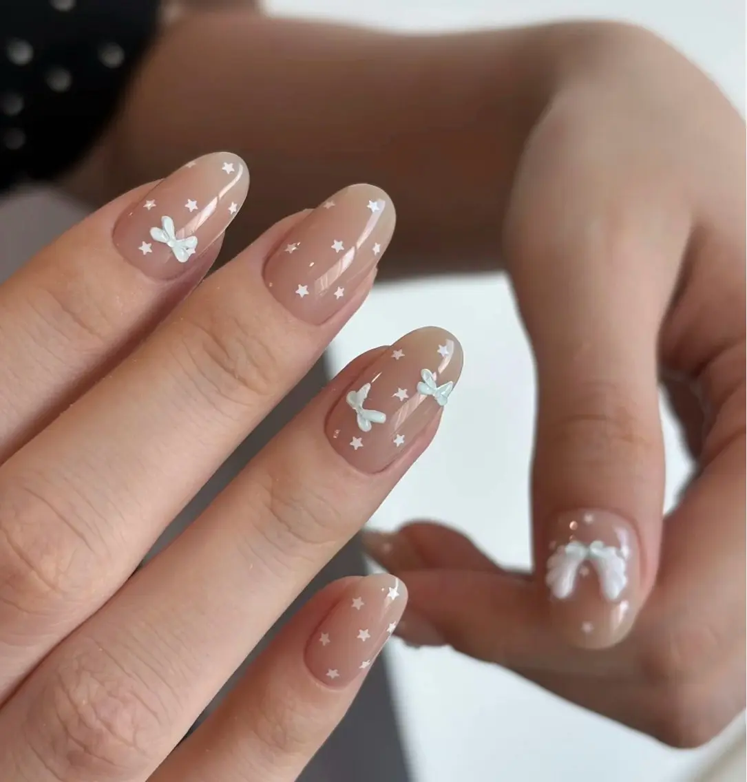 ネイル オーロラネイル フラワーネイル フットネイル フレンチネイル ジェルネイル ハンドネイル BabyYouMi nailのネイルデザイン