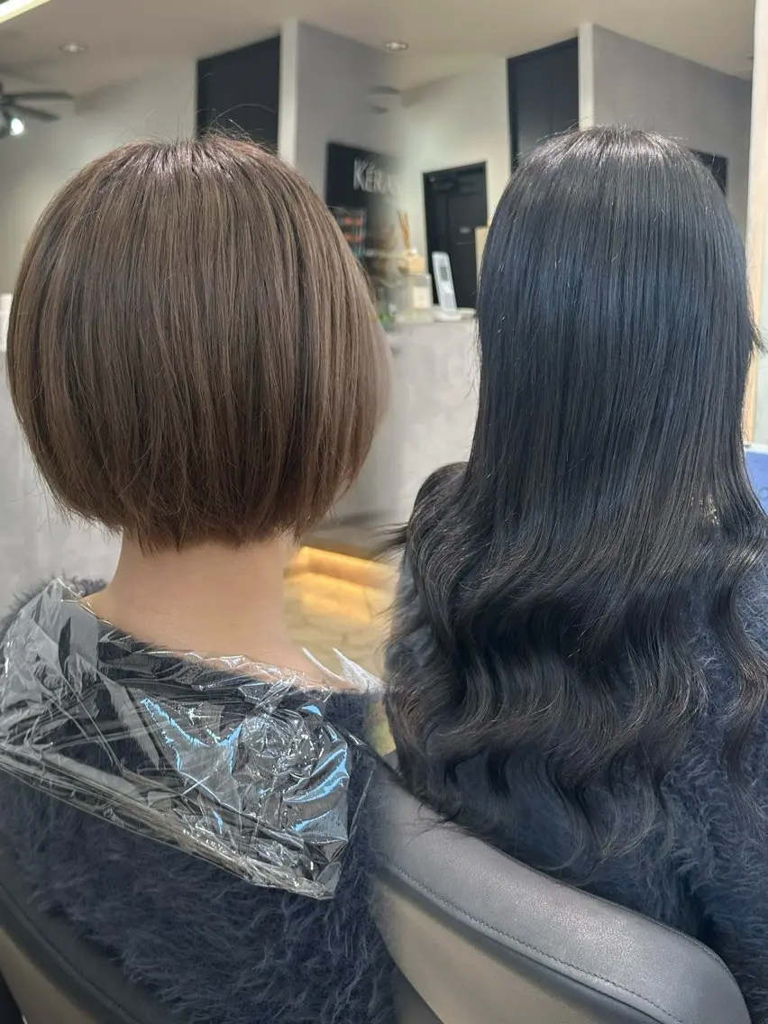 ロング シールエクステ エクステ 店長山田 やまでぃーのヘアスタイル