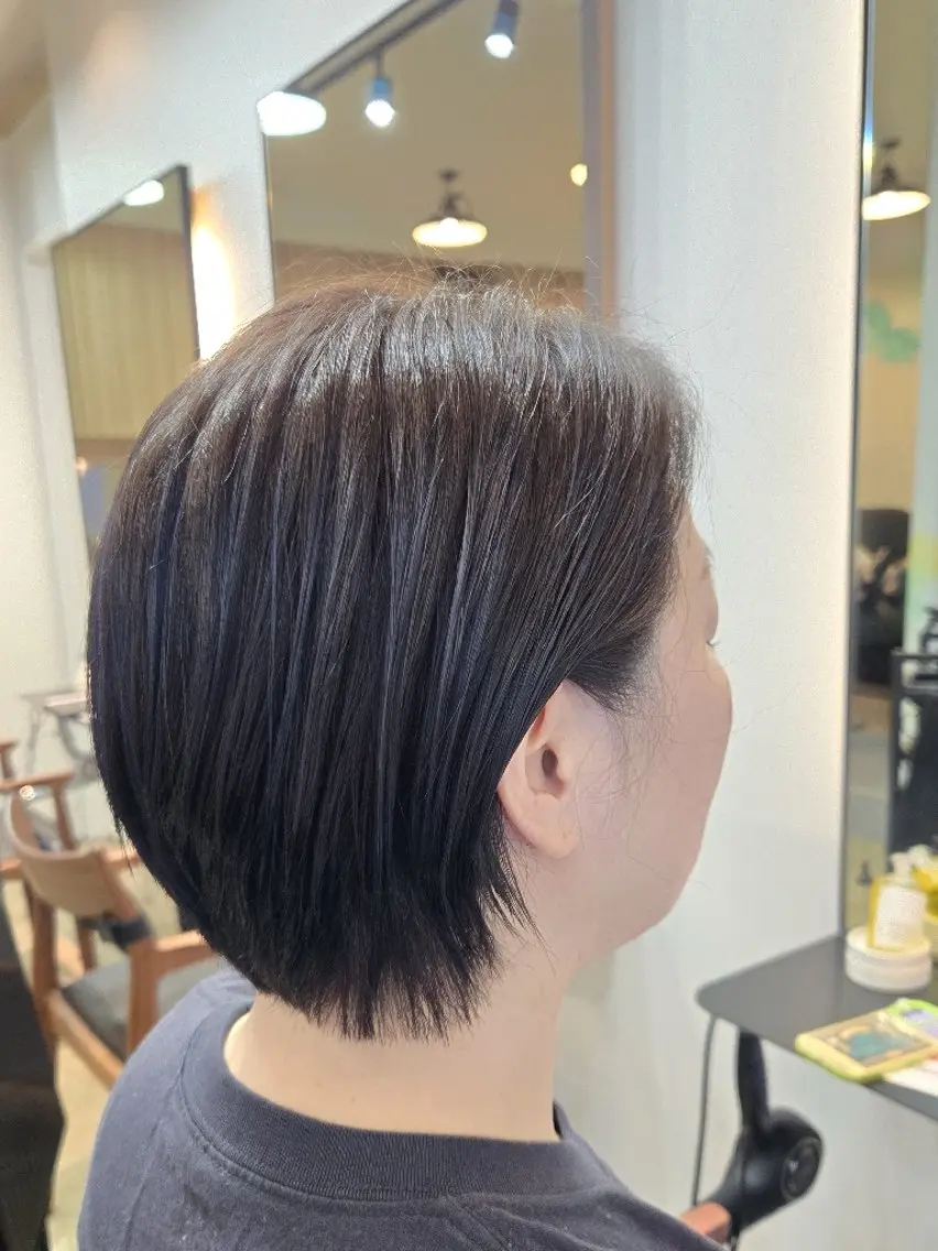 ショート カラー ハイライトカラー ハイライト カット ヘアカラー トリートメント 野村 果音(カノン)のヘアスタイル