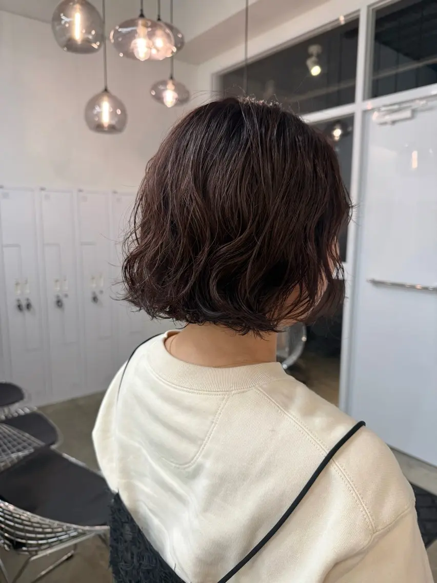 ショート パーマ カット パーマ 近藤 千裕のヘアスタイル