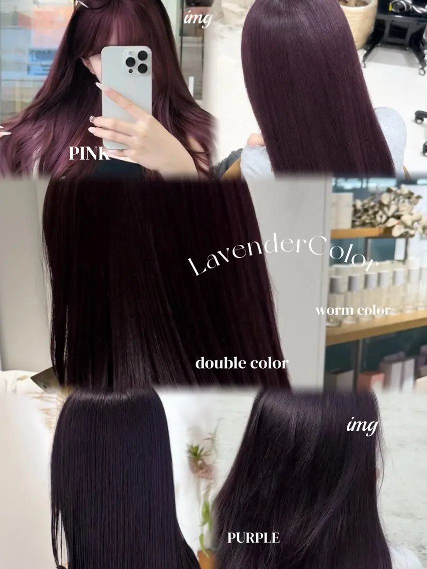 セミロング カラー 透明感カラー ディープラベンダー ラベンダーカラー ラベンダーピンク ピンクカラー カット ヘアカラー トリートメント 暖色カラー/アレンジ /SUZUNAのヘアスタイル