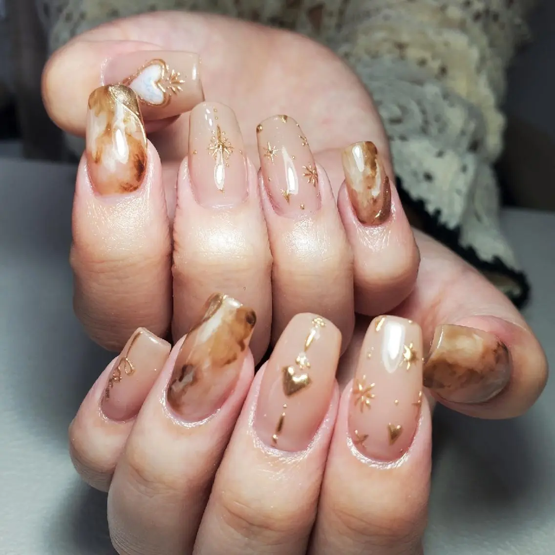 ネイル ハンドネイル nailroom‪ sb‪‪𓈒𓂂𓏸のネイルデザイン