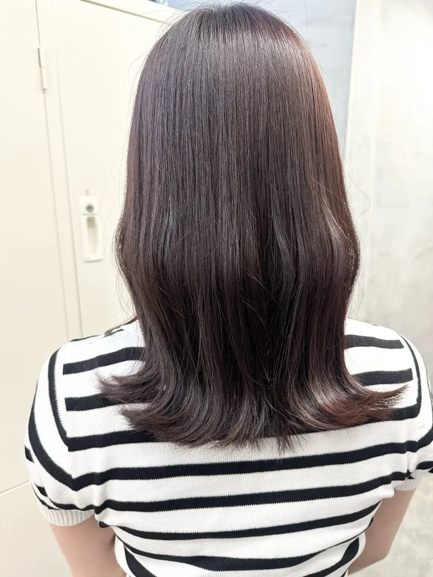 ミディアム カット ヘアカラー トリートメント 鈴木 涼太のヘアスタイル