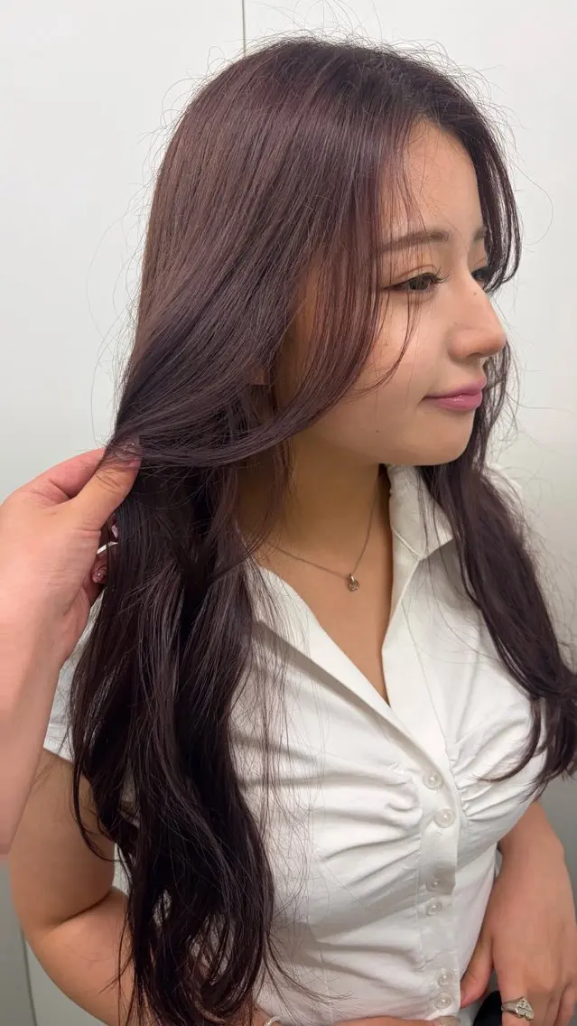 ロング カラー mariya ／透明感カラーのヘアスタイル