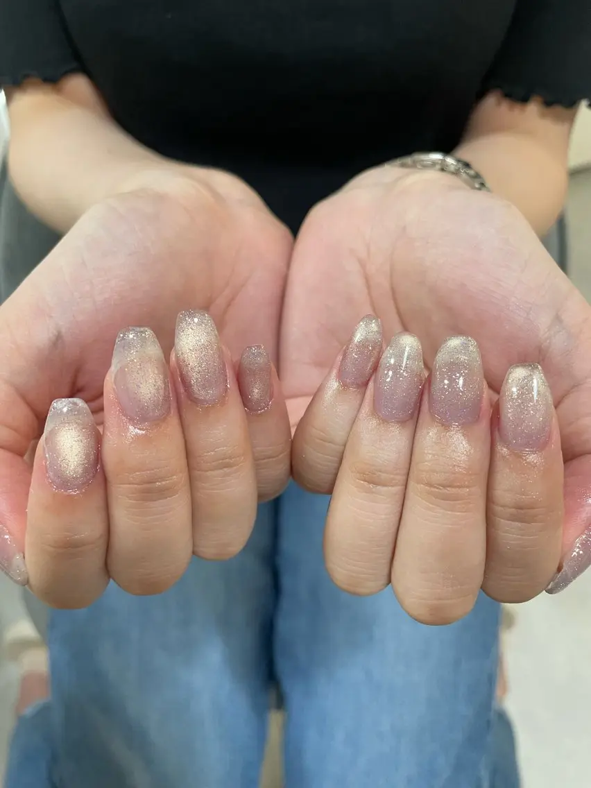 ミディアム ハンドネイル LBnail.sae /おえかきネイルのネイルデザイン