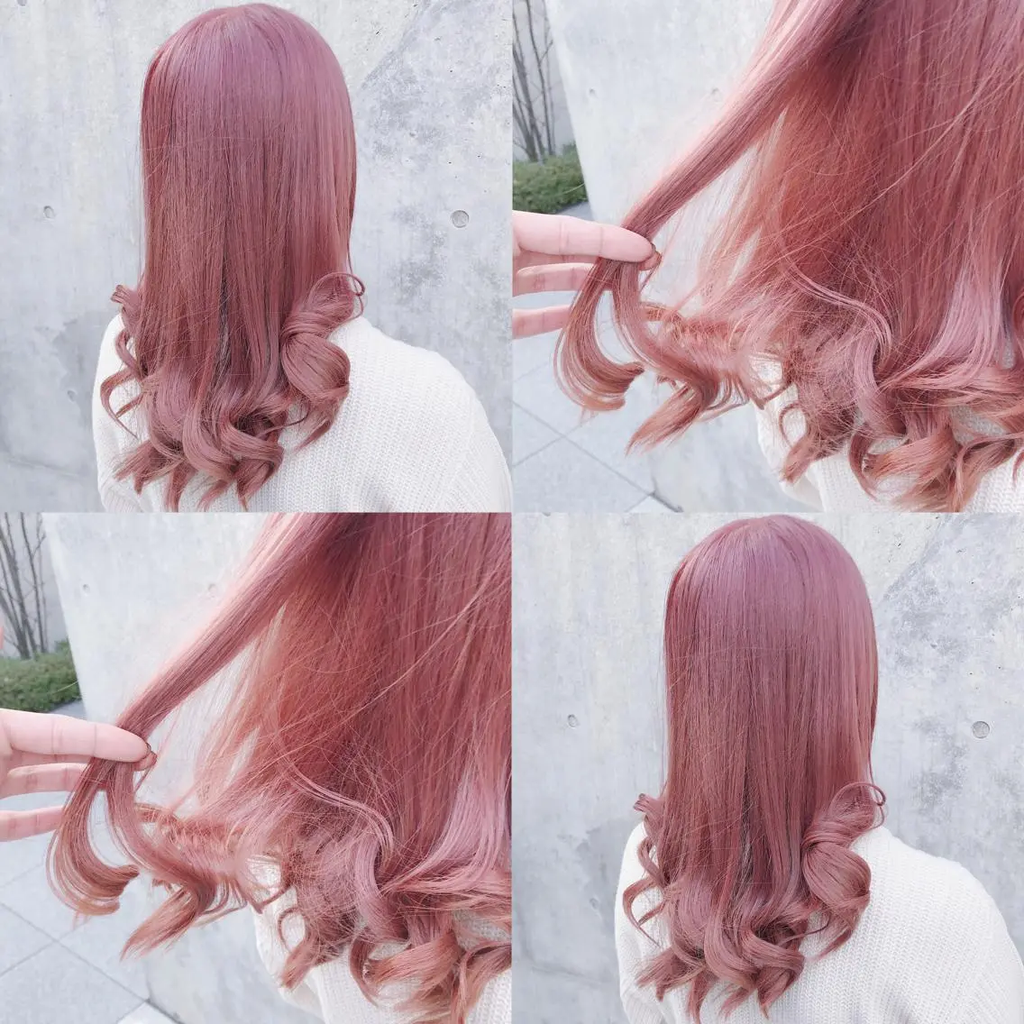 ロング カラー ヘアアレンジ メンズ キッズ マツエク・マツパ ラベンダーカラー ピンクカラー ピンクラベンダー カラーマツエク カット ヘアカラー トリートメント 💟Chloe原宿店 🩶ハイトーンのヘアスタイル