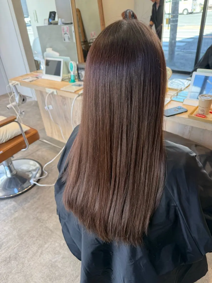 カラー ヘアカラー 髪質改善🫧 yuzuhqのヘアスタイル