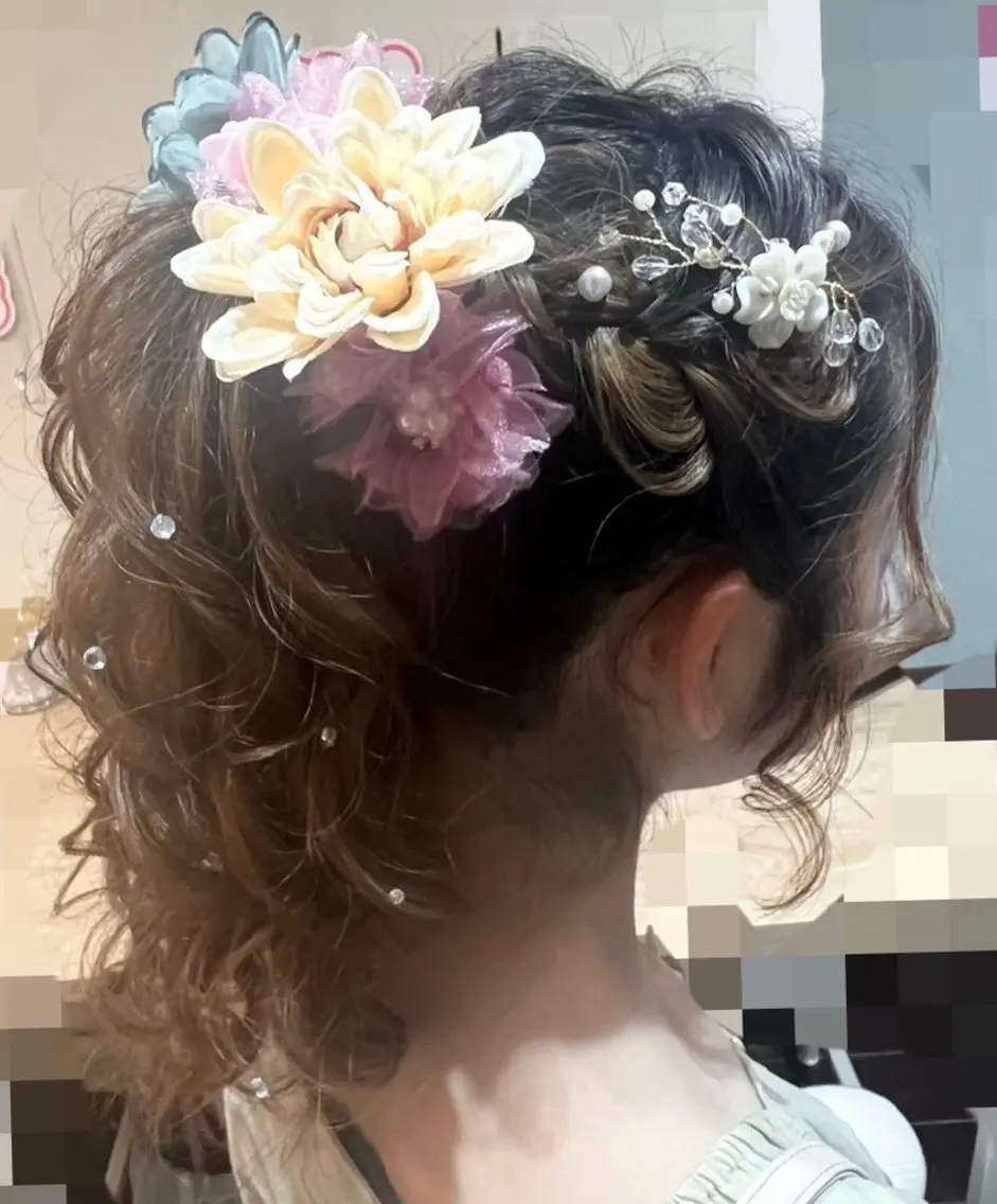 ヘアアレンジ ヘアセット 心斎橋/セットサロン /ボイボイのヘアスタイル